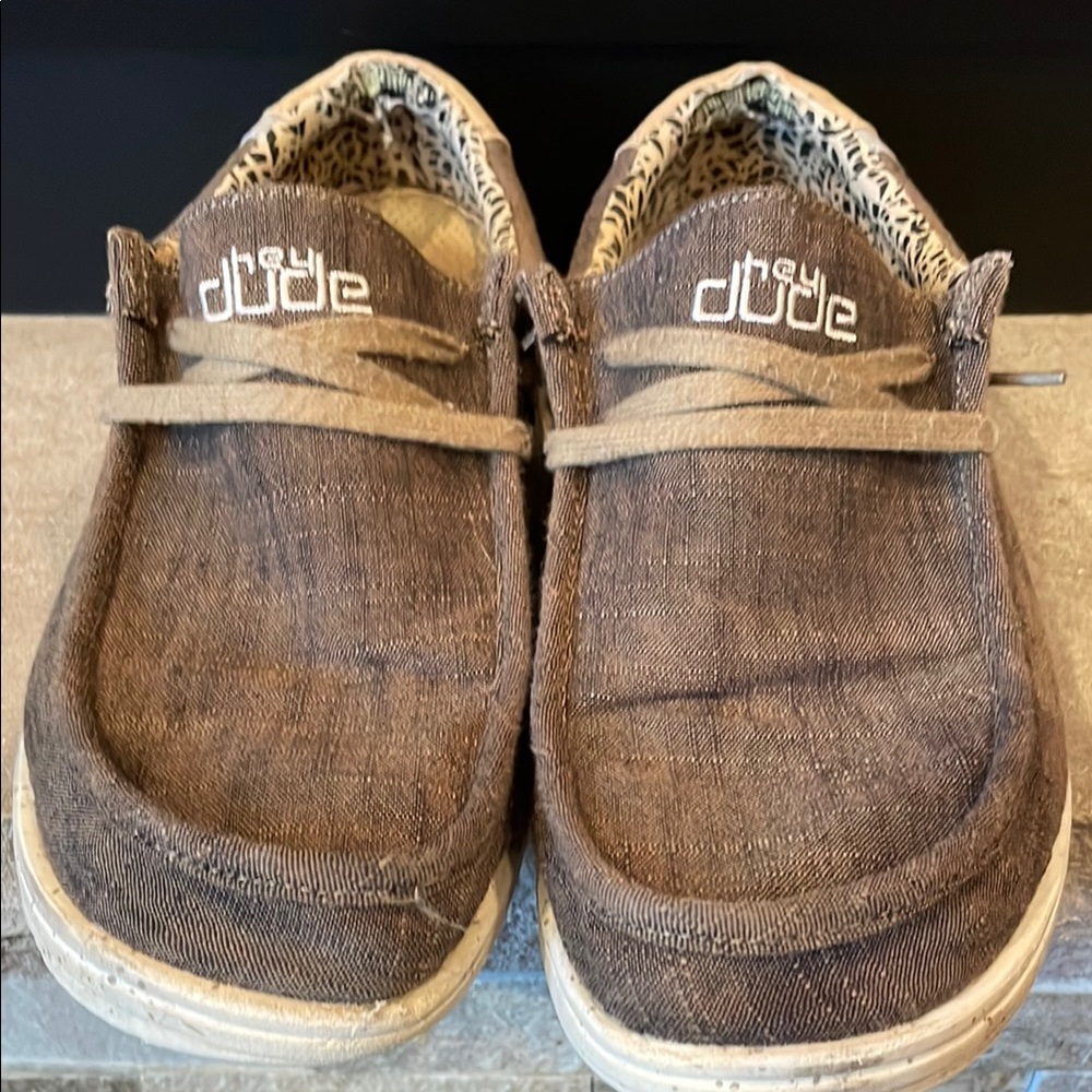 Hey Dude Wally Free Size 12 - Brown